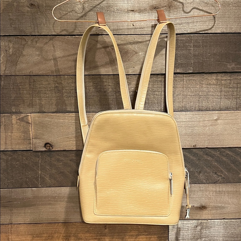 Gold Pfeil Germany 1856 Women's Yellow Backpack Purse Bag